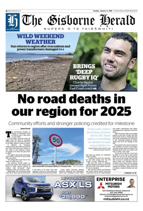 Cover of The Gisborne Herald