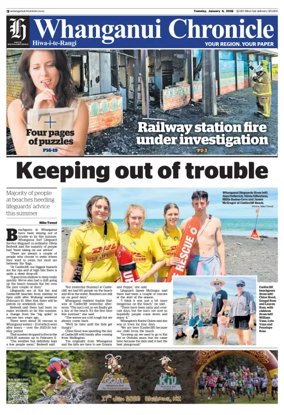 Cover of Wanganui Chronicle