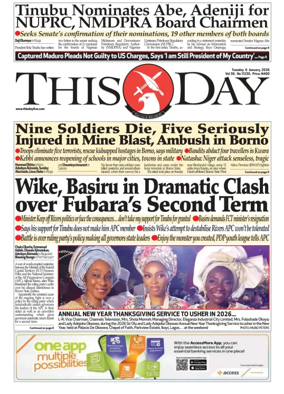 Cover of THISDAY