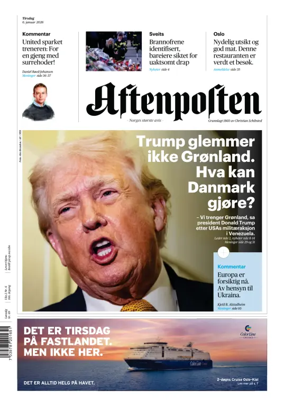 Cover of Aftenposten