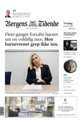 Cover of Bergens Tidende