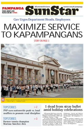 Cover of Sun.Star Pampanga