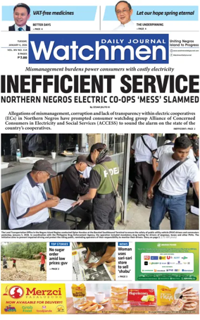 Cover of Watchmen Daily Journal