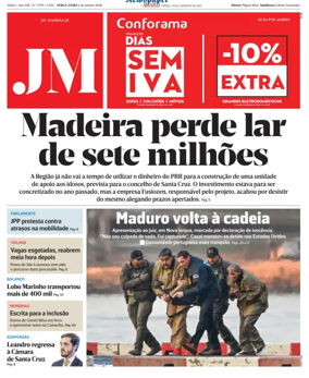 Cover of Jornal Madeira