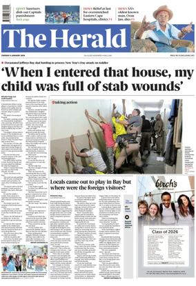 Cover of The Herald (South Africa)