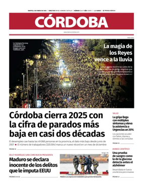 Cover of Diario Córdoba