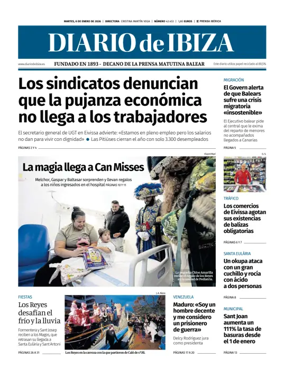 Cover of Diario de Ibiza