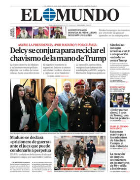 Cover of El Mundo Madrid