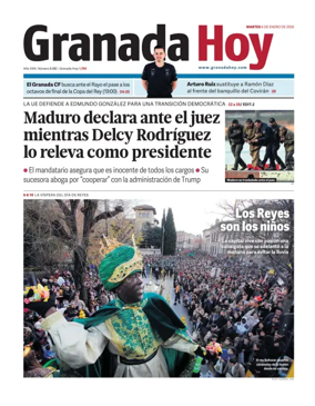 Cover of Granada Hoy