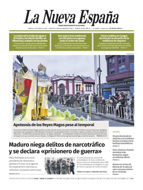 Cover of La Nueva Espana