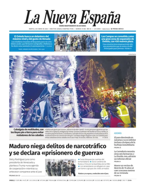 Cover of La Nueva Espana (Oviedo)
