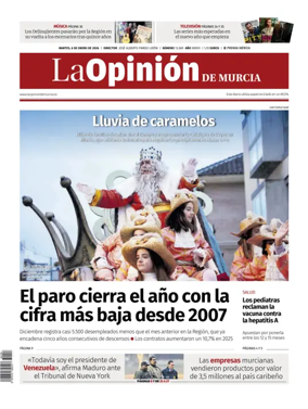 Cover of La Opinion de Murcia