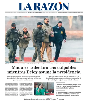 Cover of La Razon (Levante)