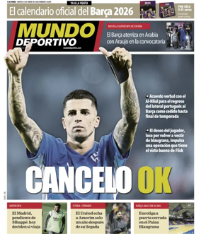 Cover of Mundo Deportivo (At. Madrid)