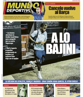Cover of Mundo Deportivo (Bizkaia-Araba)