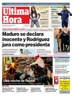 Cover of Ultima Hora