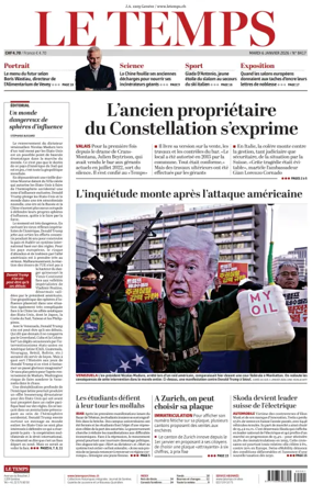 Cover of Le Temps