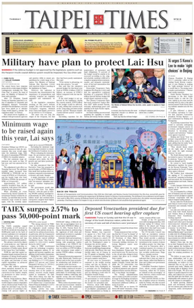 Cover of Taipei Times