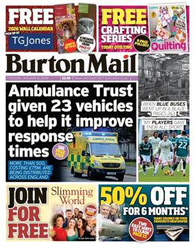 Cover of Burton Mail