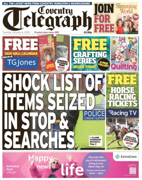 Cover of Coventry Telegraph