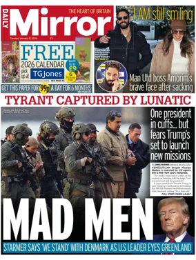 Cover of Daily Mirror