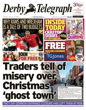 Cover of Derby Telegraph