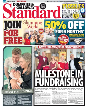 Cover of Dumfries & Galloway Standard