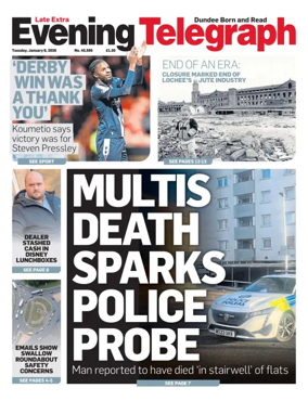 Cover of Evening Telegraph (First Edition)