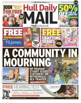 Cover of Hull Daily Mail