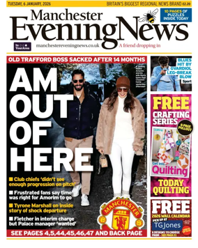 Cover of Manchester Evening News