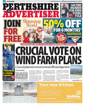 Cover of Perthshire Advertiser