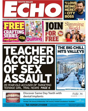 Cover of South Wales Echo