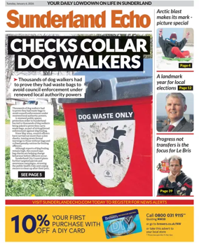 Cover of Sunderland Echo
