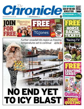 Cover of The Chronicle (South Tyneside and Durham)
