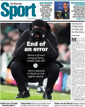 Cover of Herald Sport