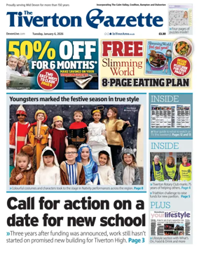 Cover of The Tiverton Gazette