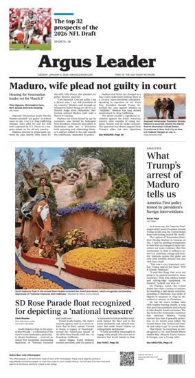 Cover of Argus Leader