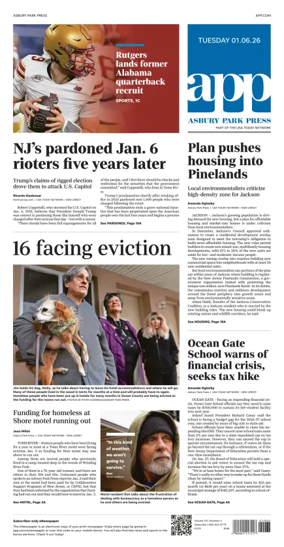 Cover of Asbury Park Press