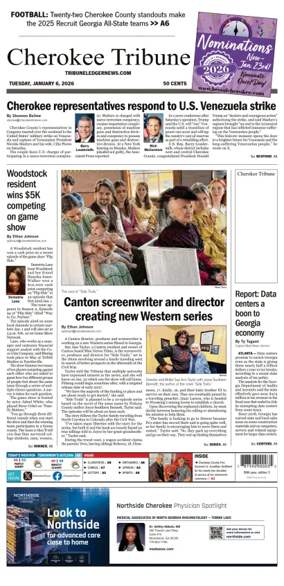 Cover of Cherokee Tribune