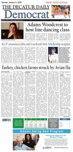 Cover of The Decatur Daily Democrat