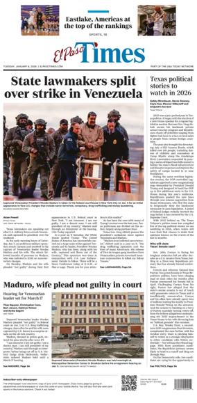 Cover of El Paso Times