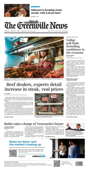 Cover of The Greenville News