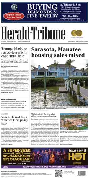 Cover of Herald-Tribune