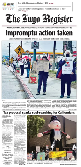 Cover of Inyo Register