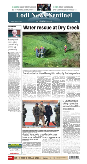 Cover of Lodi News-Sentinel