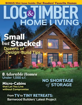 Cover of Log & Timber Home Living
