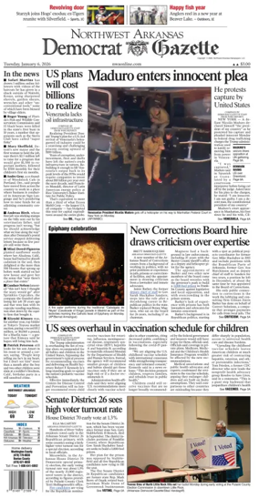 Cover of Northwest Arkansas Democrat-Gazette