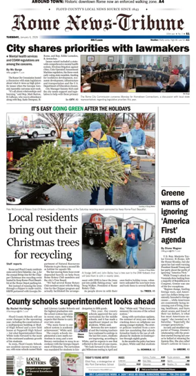 Cover of Rome News-Tribune