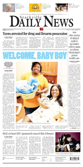 Cover of Starkville Daily News