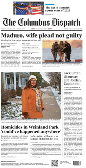 Cover of The Columbus Dispatch